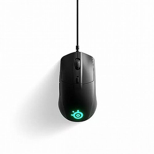 עכבר גיימינג חוטי דגם RIVAL 3 STEELSERIES בצבע שחור