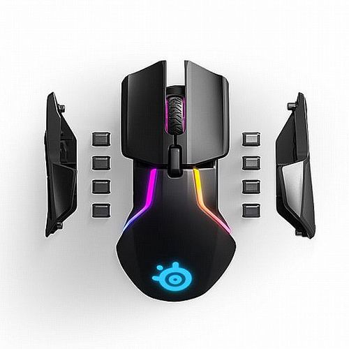 עכבר גיימינג אלחוטי דגם RIVAL 650 STEELSERIES בצבע שחור