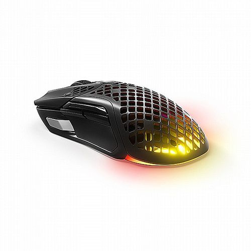 עכבר גיימינג אלחוטי דגם AEROX 5 WIRELESS STEELSERIES בצבע שחור