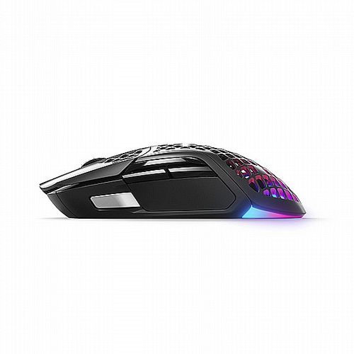 עכבר גיימינג אלחוטי דגם AEROX 5 WIRELESS STEELSERIES בצבע שחור