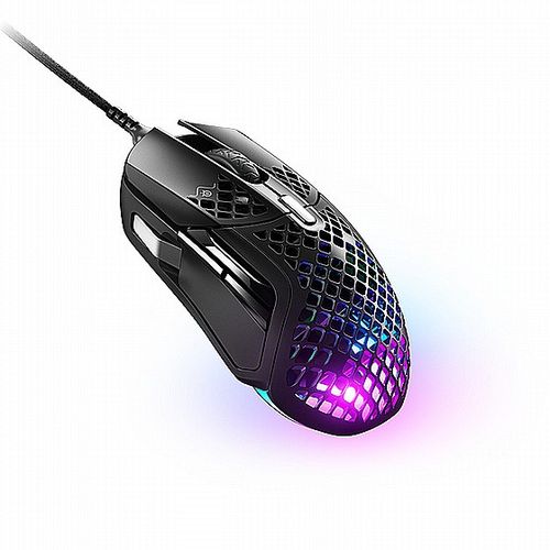 עכבר גיימינג חוטי דגם AEROX 5 STEELSERIES בצבע שחור