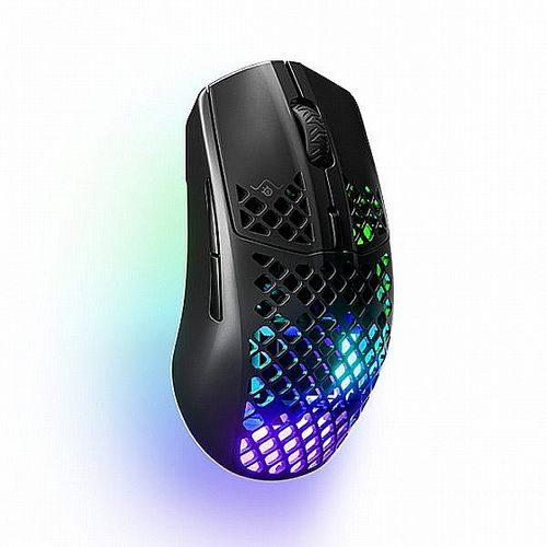 עכבר גיימינג אלחוטי דגם AEROX 3 WIRELESS STEELSERIES בצבע שחור Onyx