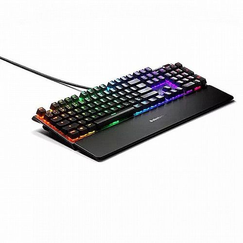 מקלדת גיימינג עם תאורת RGB דגם APEX 5 STEELSERIES