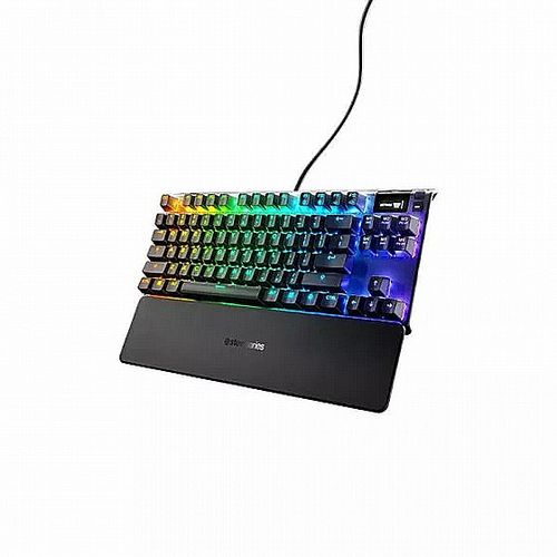 מקלדת גיימינג מכאנית דגם APEX 7 BLUE SWITCH STEELSERIES