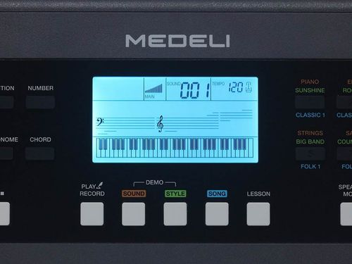 זוית נוספת Medeli MK61 Keyboard
