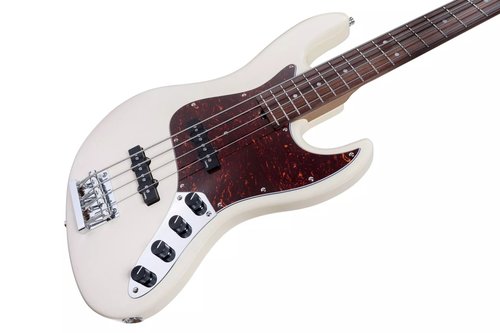 גיטרה בס 4 מיתרים Sadowsky MetroExpress 21-Fret Vintage J/J Morado FB Olympic White High Polish