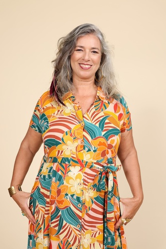 שמלת איגי שרוול קצר plus size