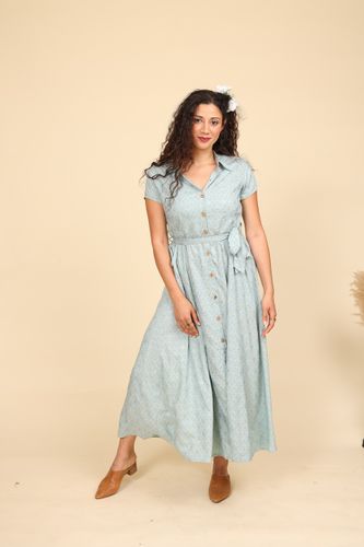 שמלת איגי שרוול קצר plus size
