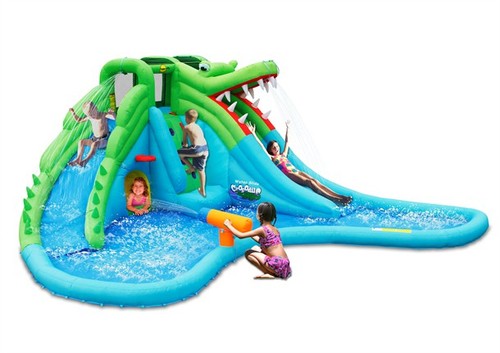 מגלשת המים קרוקודיל- The crocodile Water Slide Happy Hop דגם 9517