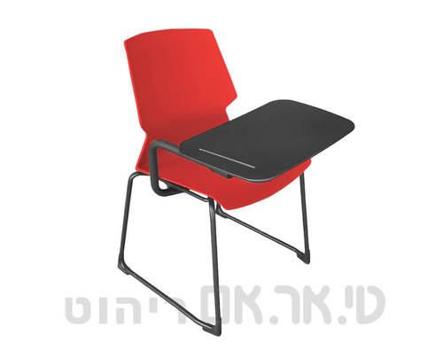כסא סטודנט דגם גביש-מגלש-אדום