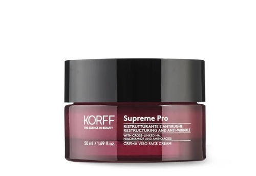 קורף קרם פנים להפחתת קמטים והחלקת העור Korff Suprem Pro Face Cream 50 ml 