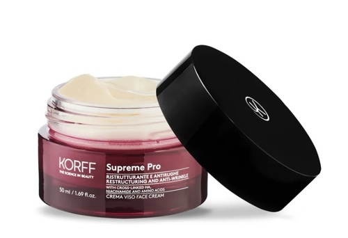קורף קרם פנים להפחתת קמטים והחלקת העור Korff Suprem Pro Face Cream 50 ml 