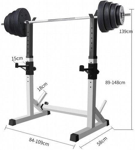 סטנד לסקאווט עם מקשר - Squat Rack