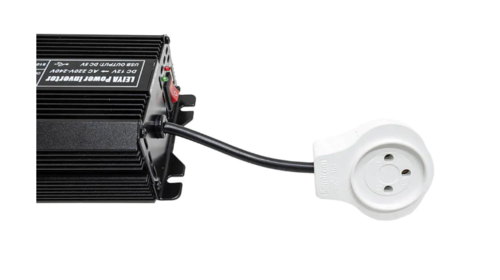 ממיר מתח לרכב 150W מ–12V ל 220V semicom