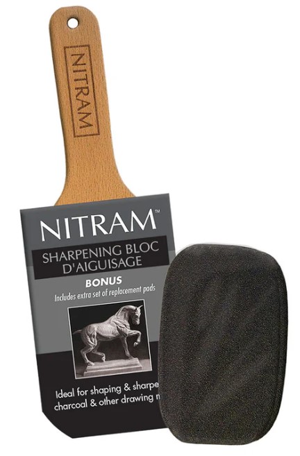 משחזת לפחם ועפרונות רישום מבית NITRAM