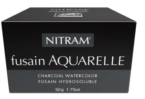 פחם אקוורל מבית ניטרם CHARCOAL 'שאקרבםךםור (50 גרם)