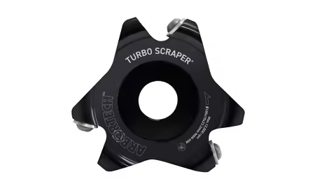 דיסק גילוף עם להבי קרביד מתחלפות - Arbortech ART-IND-FG-600 Turbo Scraper 