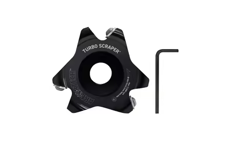 דיסק גילוף עם להבי קרביד מתחלפות - Arbortech ART-IND-FG-600 Turbo Scraper 