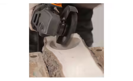 דיסק גילוף עם להבי קרביד מתחלפות - Arbortech ART-IND-FG-600 Turbo Scraper 