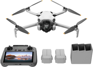 יבואן רשמי | רחפן מיני עם שלט חכם DJI Mini 4 Pro Fly More Combo Plus