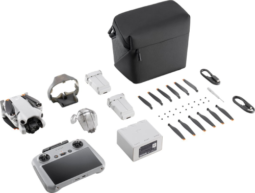 יבואן רשמי | רחפן מיני עם שלט חכם DJI Mini 4 Pro Fly More Combo Plus