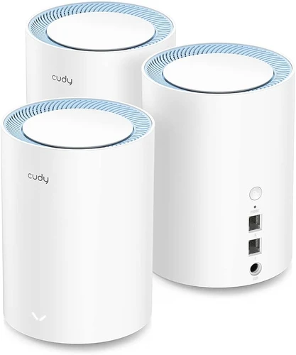 ראוטר ומגדיל טווח CUDY M1300 (3 יח') -IL AC1200 Wi-Fi Mesh Solution