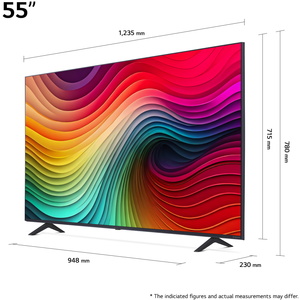 טלוויזיה 4K 55NANO81T6A‎ LG ‏55 ‏אינטש אל ג'י