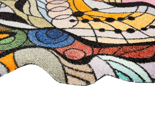 שטיח MYSTIC WILDERNESS floor mat 120X120