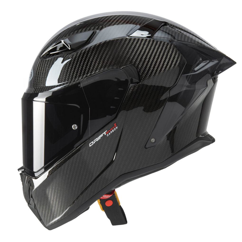 קסדת כביש מלאה קאברג דריפט איבו קרבון 2 CABERG DRIFT EVO CARBON II שחור\קרבון