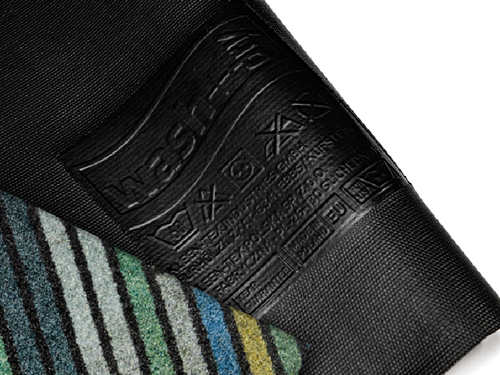שטיח 30X120 צבעוני פסים גווני ירוק OCEANPATH floor mat