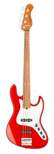 גיטרה בס 4 מיתרים Sadowsky MetroExpress 21-Fret Vintage J/J Morado FB Candy Apple Red High Polish