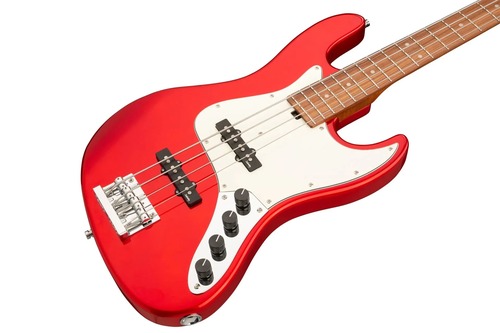 גיטרה בס 4 מיתרים Sadowsky MetroExpress 21-Fret Vintage J/J Morado FB Candy Apple Red High Polish