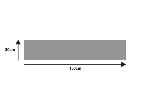 שטיח 30X150 צבעוני LUMINIOSO floor mat
