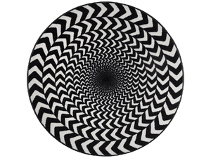 שטיח עגול 115 ס"מ  CIRCLE OF LLUSION floor mat