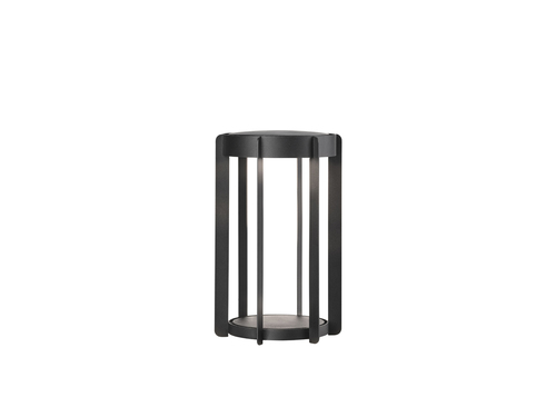 עששית עם תאורת לד Firefly LED - שחור