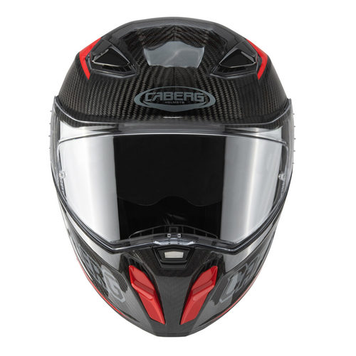 קסדת כביש מלאה קאברג דריפט איבו קרבון 2 CABERG DRIFT EVO CARBON II אדום\קרבון