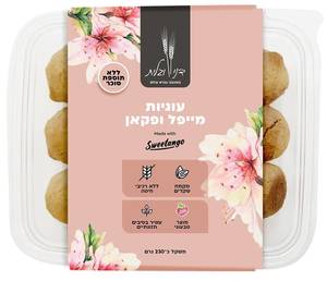 עוגיות מייפל פקאן ללא גלוטן וללא סוכר - דני וגלית 230 גרם