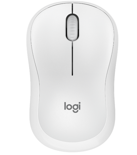 עכבר אלחוטי Logitech M240 Silent Bluetooth – צבע לבן