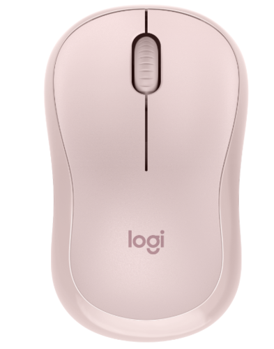 עכבר אלחוטי Logitech M240 Silent Bluetooth – צבע ורוד