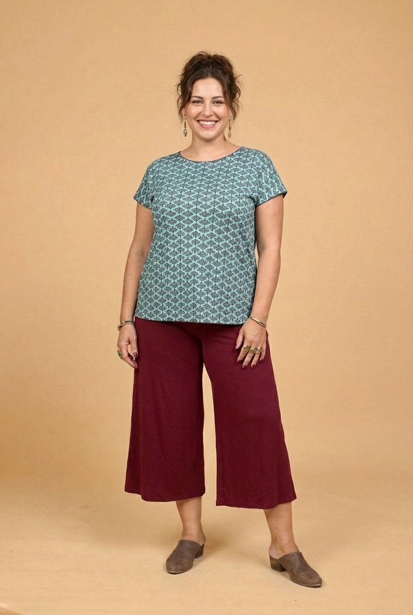 טוניקה סוואלה קצרה  plus size