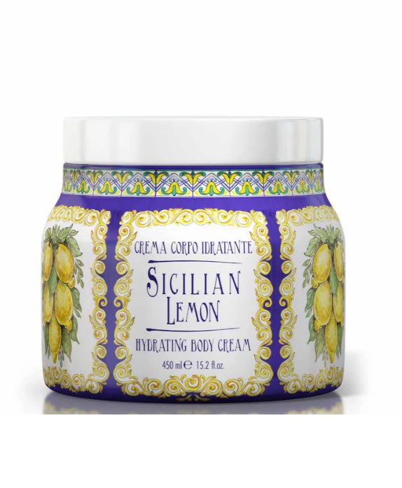 קרם גוף ולחות Rudy Profumi Moisturizing Body Cream Sicilian Lemon 450 ml 