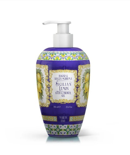 ג'ל רחצה Rudy Profumi Sicilian Lemon 700ml  Delicate Bath And Shower Gel 