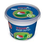 גבינה לבנה 9% תנובה 250 גרם
