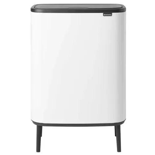 פח טאצ הפרדה ברבנטיה למטבח 60 ליטר - Brabantia לבן פח הפרדה מתוך קולקציית פחי אשפה למטבח (תמונת מוצר) - שילוב מושלם בין נוחות שימוש יומיומית לסטי