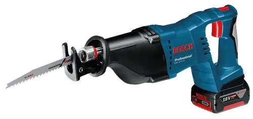 מסור חרב נטען מקצועי 18V כולל 2 סוללות 4AH דגם  GSA 18V בוש