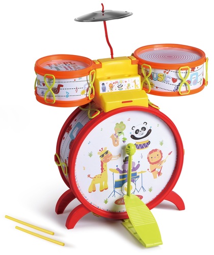 מערכת התופים הראשונה שלי לפיתוח יכולות מוזיקאליות