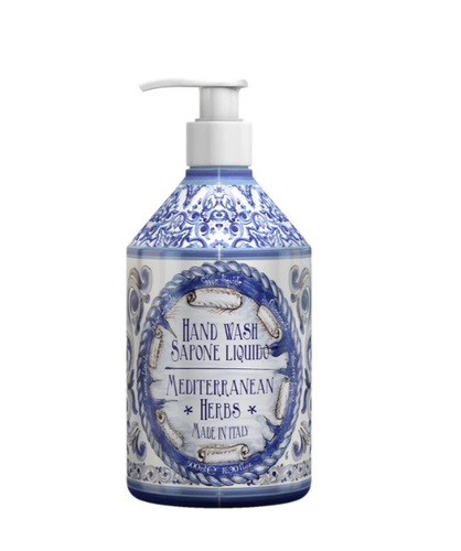 סבון נוזלי Rudy Profumi Mediterranean Herbs Myrtle And Ginger Liquid  Hand Wash 500 ml  