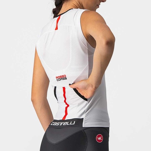 גופיית טריאתלון לנשים FREE 2 W TRI SINGLET 101 M