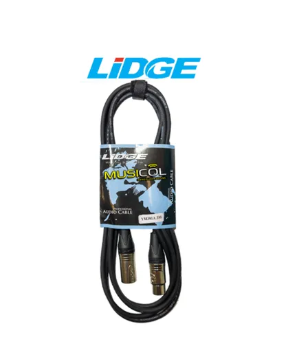 כבל DMX באורך 3 מ' YM-381A-3M XLR - XLR