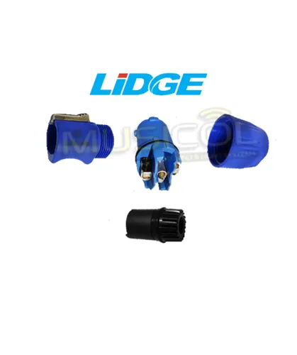 מחבר איכותי POWER-CONNECTOR כחול 